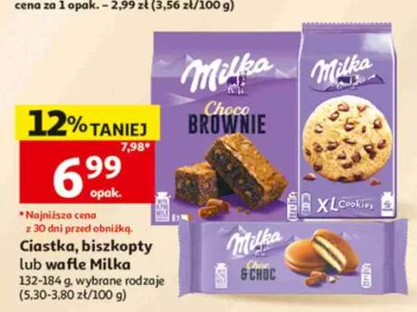 Ciastka Milka Choco Brownie +2 warianty