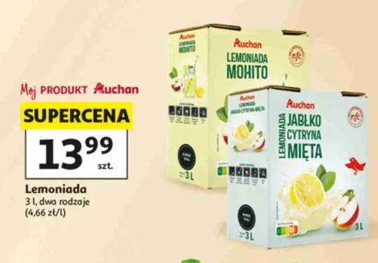 Lemoniada Mohito Auchan +1 wariant