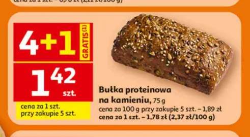 Bułka proteinowa na kamieniu