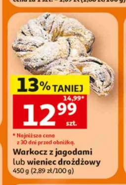 Warkocz z jagodami +1 wariant