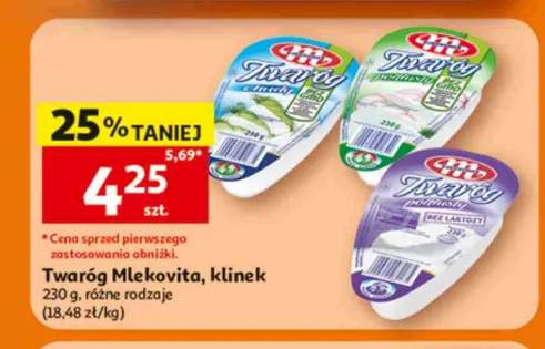 Twaróg Mlekovita klinek
