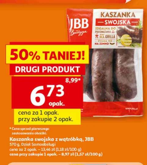 Kaszanka swojska z wątróbką JBB