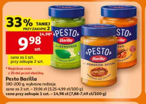 Pesto Barilla Pomodori Secchi +2 warianty