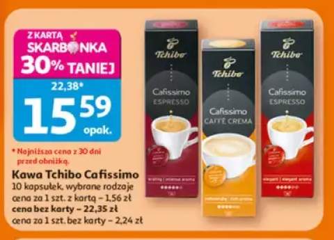 Kawa w kapsułkach Tchibo Cafissimo Espresso +1 wariant