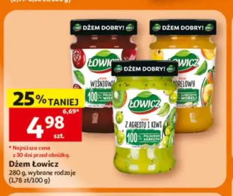 Dżem Łowicz Wiśniowy +2 warianty