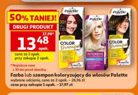 Farba do włosów Palette +1 wariant