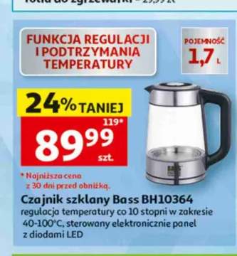 Czajnik szklany Bass BH10364