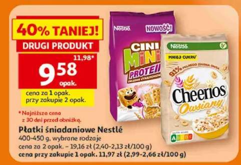 Płatki śniadaniowe Nestlé Cheerios Owsiany +1 wariant