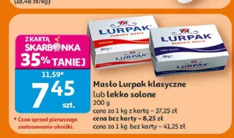 Masło Lurpak lekko solone +1 wariant
