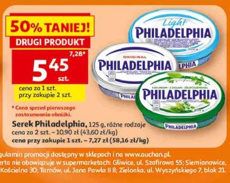 Serek kanapkowy z ziołami Philadelphia +2 warianty