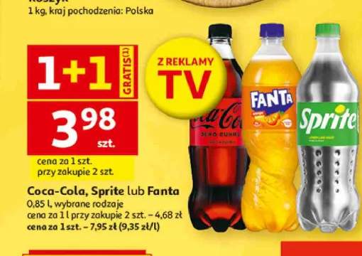 Napój gazowany Coca-Cola +2 warianty