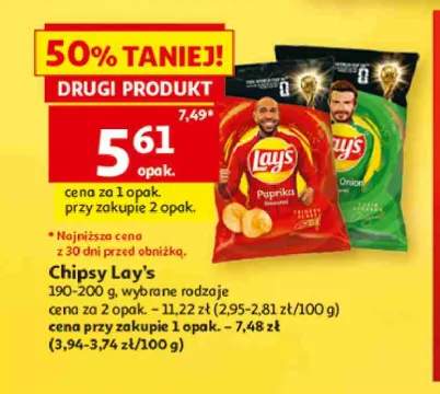 Chipsy Lay's Paprika +1 wariant