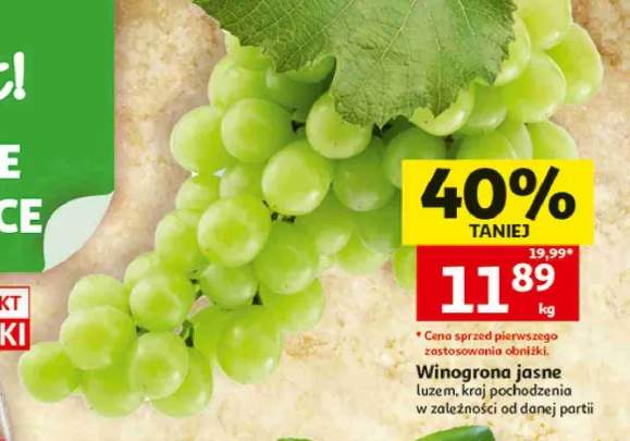 Winogrona jasne