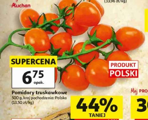 Pomidory truskawkowe polskie