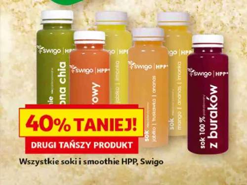 Smoothie Swigo HPP nasiona chia +5 wariantów