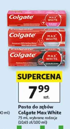 Pasta do zębów Colgate Max White Bye Bye Stains +2 warianty