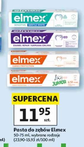 Pasta do zębów Elmex Sensitive Gentle White +3 warianty