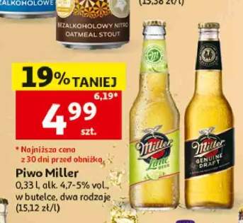 Piwo Miller Lime +1 wariant
