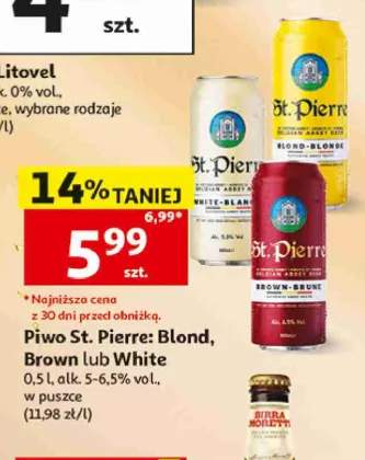 Piwo St. Pierre Blond +2 warianty