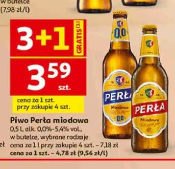 Piwo Perła Miodowa +1 wariant