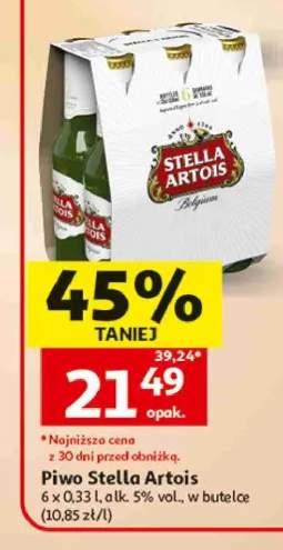 Piwo Stella Artois