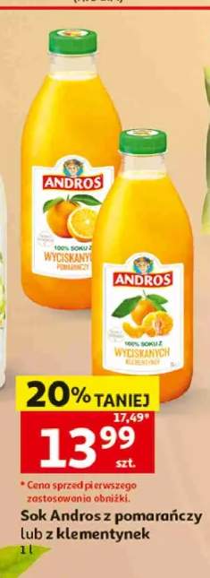 Sok Andros z pomarańczy +1 wariant