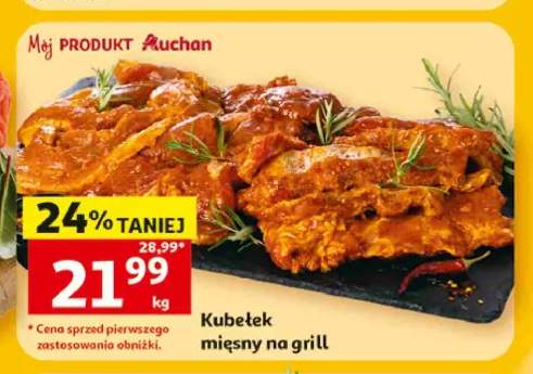 Kubełek mięsny na grill Moj PRODUKT Auchan