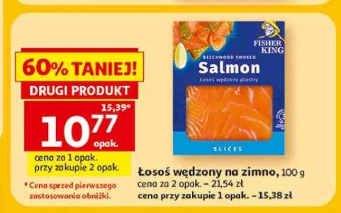 Łosoś wędzony na zimno Fisher King