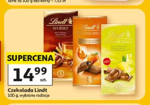 Czekolada Lindt Whisky +2 warianty