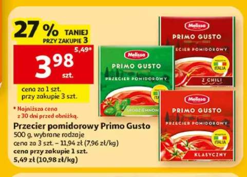 Przecier pomidorowy Primo Gusto klasyczny +2 warianty