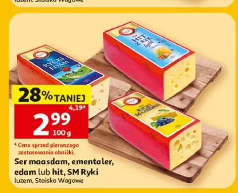 Ser Rycki Edam SM Ryki +3 warianty