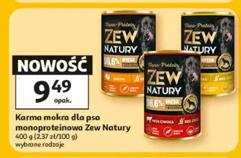 Karma mokra dla psa monoproteinowa Zew Natury Indyk +2 warianty