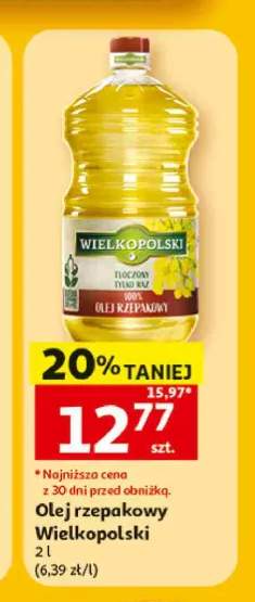 Olej rzepakowy Wielkopolski