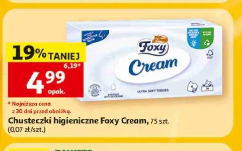 Chusteczki higieniczne Foxy Cream