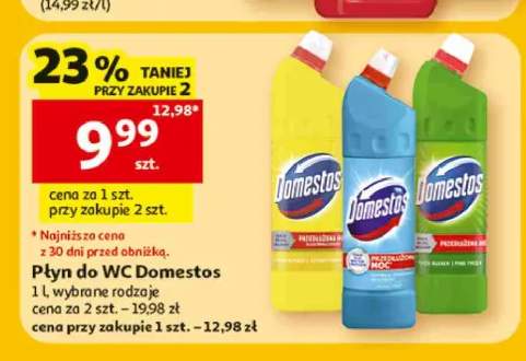 Płyn do WC Domestos Citrus Fresh +2 warianty