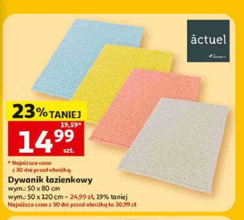 Dywanik łazienkowy Actuel 50x80 cm