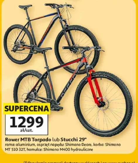 Rower MTB Torpado 29" +1 wariant