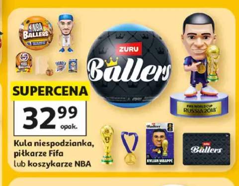 Kula niespodzianka piłkarze Fifa Zuru Ballers +1 wariant
