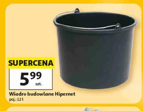 Wiadro budowlane Hipernet 12 l