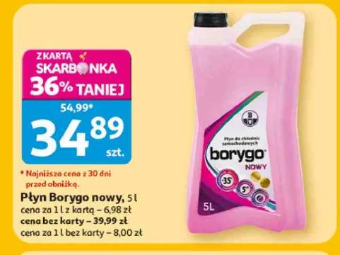 Płyn do chłodnic Borygo Nowy