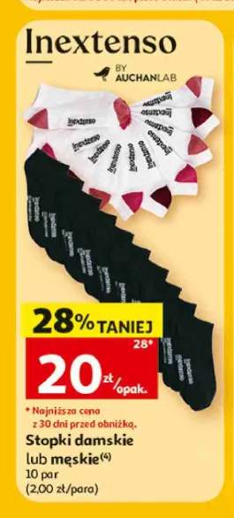 Stopki damskie Inextenso 10-pak +1 wariant
