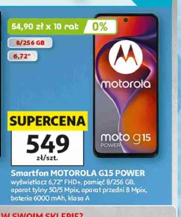 Smartfon Motorola G15 Power