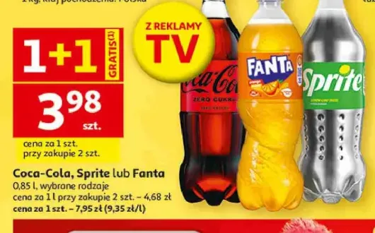 Napój gazowany Coca-Cola Zero Cukru +2 warianty