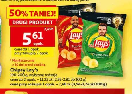 Chipsy Lay's Paprika +1 wariant