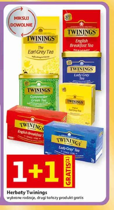 Herbata Earl Grey Twinings +3 warianty