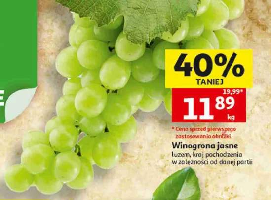 Winogrona jasne