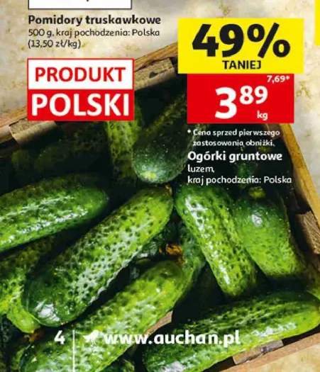 Ogórki gruntowe polskie