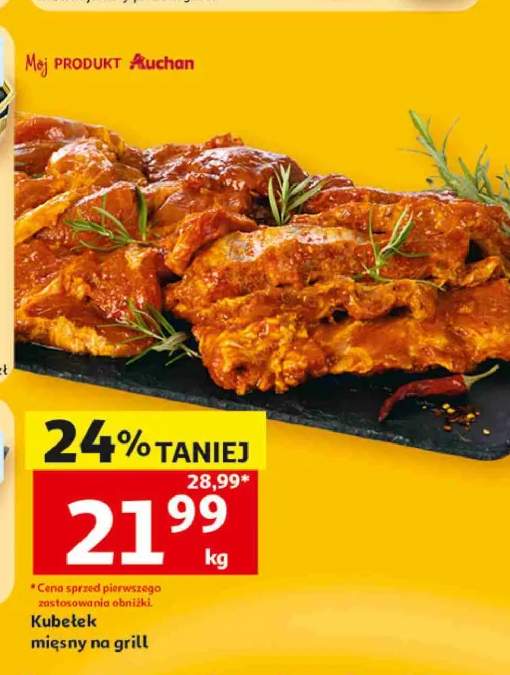 Kubełek mięsny na grill Auchan