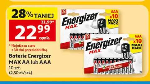 Baterie Energizer MAX AA +1 wariant