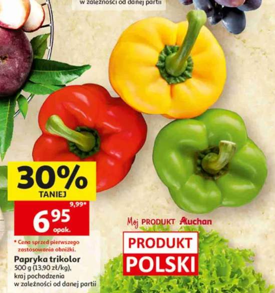 Papryka trikolor